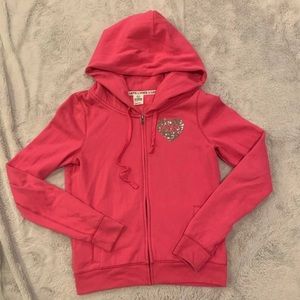 PINK BLING HOODIE